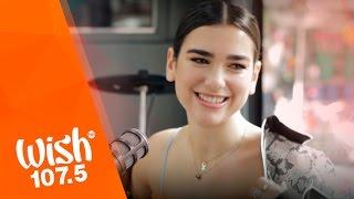 Dua Lipa performs Blow Your Mind LIVE on Wish 107.5 Bus