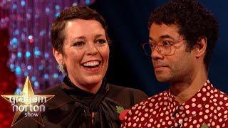 Olivia Colman Is Hooked On Richard Ayoade’s Book Premise  The Graham Norton Show