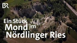 Wie ein Stück Mond nach Nördlingen kam Astronautentraining im Ries 1970 Schwaben & Altbayern  BR