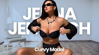 Jenna Jenovich Curvy Model Instagram Star Biography Social Media Sensation Influencer And Lifestyle