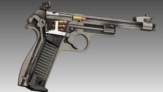 Margolin Semi-automatic Pistol  How It Works