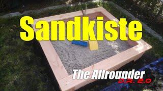 DO IT YOURSELF  Sandkasten bauen