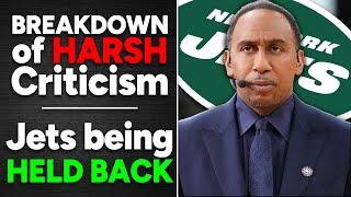 Responding to Stephen A Smiths HARSH CRITICISM of the New York Jets