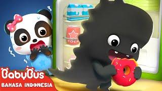 Ada Lima Monster Di Dapur  Lagu Monster Anak  Lagu Anak-anak  BabyBus Bahasa Indonesia