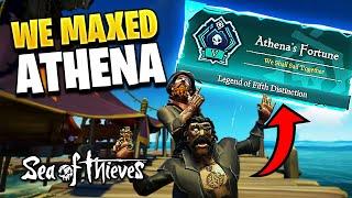 We MAXED Athenas Fortune & Got NEW RINGS Sea of Thieves Gameplay & Highlights