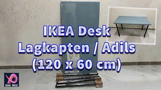 IKEA Lagkapten  Adils Desk Assembly