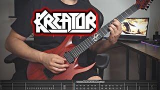 Kreator  From Flood Into Fire  Guitar CoverLesson with tabs #50