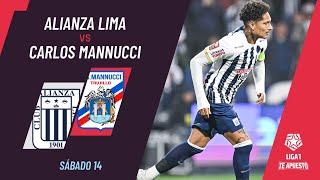 Alianza Lima 1-0 Mannucci resumen EXTENDIDO del partido por la Liga1 2024 - Torneo Clausura