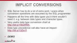 Implicit Conversion in SQL Server