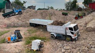 The land Rc truck team is actively working.Rc Dump Truck.Rc Truck Stuck.Rc Heavy.Rc Truck Hino 500.