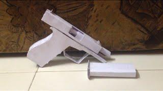 How to make a paper glock that shoots. Tutorial