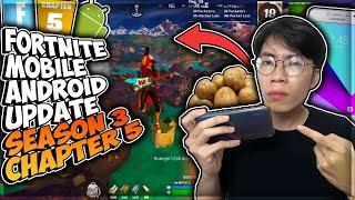 Fortnite Mobile Android Update Season 3 Chapter 5 Gameplay Review di HP Low End Spek Kentang