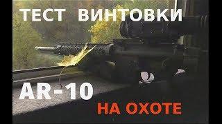 Карабин AR-10 против СЕКАЧА ЛИСЫ и ВОЛКОВ