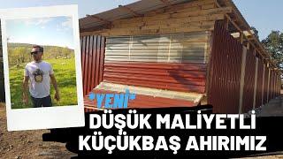 Düşük Maliyetli Yeni Küçükbaş Ahırımız