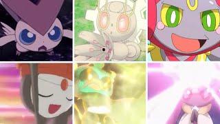 The Cute Mythical Pokémon Part 3 - All moves in Anime