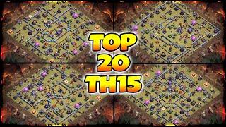 Best TH15 Base With TH15 Base Link  Top 20 TH15 CWLTrophyWar Base 2023  Clash of Clans