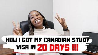 WATCH THIS BEFORE APPLYING  - HOW TO APPLY FOR YOUR CANADA STUDY VISA