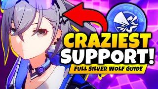 STRONGEST SUPPORT IN THE GAME Best Silver Wolf Guide & Build Best Relics Light Cones and Teams