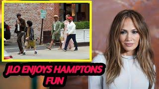 JLo Steps Out with Emme in the Hamptons Amidst Ben Affleck DIVORCE