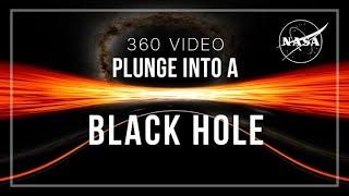 360 Video NASA Simulation Plunges Into a Black Hole