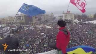 Birds-Eye View Of Euromaidan Protests In Kyiv