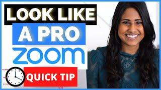 How To Look Good On Video Calls For Zoom  3 TIPS TO TAKE YOU FROM AMATEUR TO PRO #shorts