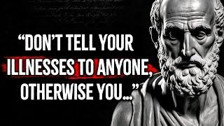 Hippocrates Life Lessons you should know Before you Get Old