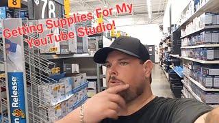 Getting Some Supplies & Paint To Fix My YouTube Studio Up