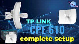 TP-Link Outdoor CPE 710  Point-to-Point Configuration