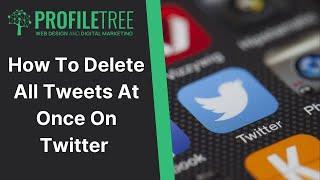 How To Delete All Tweets At Once On Twitter  Twitter  Social Media  Social Media Marketing