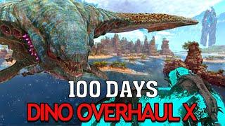 I Survived 100 Days In Ark DOX... Arks Hardest Mod