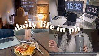 SILENT VLOG mundane WFH  days cozy reading desk and room refresh productive work days ‍️