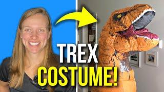 Rubies Adult Dinosaur Inflatable T-Rex Costume Review