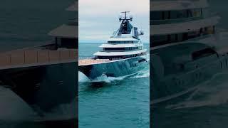 400ft megayacht KISMET  #superyacht #yachting #billionaire #O2H2O #Lurssen #toysofdesire