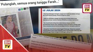 Kronologi kes bunuh Nur Farah Kartini
