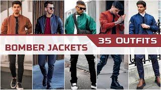 35 Bomber Jacket Outfit Ideas for Winter 2024  Mens Fashion