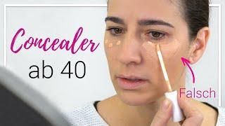 Concealer ab 40 - Tipps für die reifere Haut