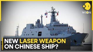 China purportedly installs military grade laser on type 071 vessel  Latest English News  WION