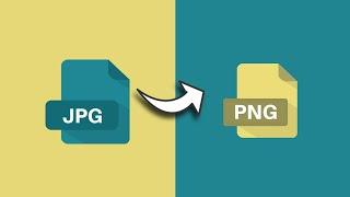 How to Convert JPG To PNG Image With A Transparent Background