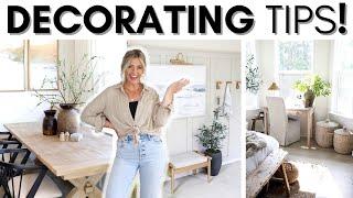 HOME DECORATING TIPS  STYLING IDEAS  MY GO-TO DECORATING TIPS FOR A HIGH-END SPACE