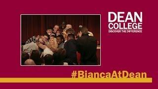 Bianca de la Garza Executive Lecture at Dean College