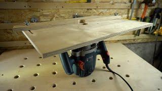 SIMPLE ROUTER TABLE  10 min