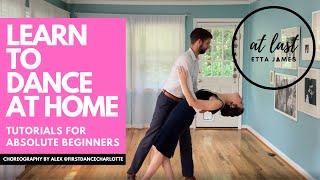 AT LAST - ETTA JAMES  ROMANTIC WEDDING FIRST DANCE CHOREOGRAPHY FOR BEGINNERS