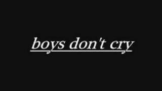 Boys Dont Cry by The Cure Lyrics Video