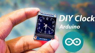 DIY clock with TFT Display and Arduino