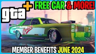 GTA+ Benefits June 2024 - gta+ benefits this month gta 5 online