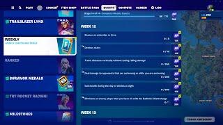 Week 12 Quests - How to Complete Fast Fortnite Chapter 5 Season 1