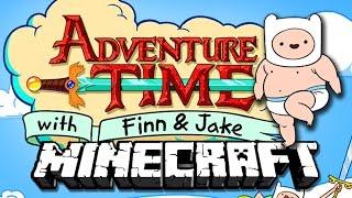 ВРЕМЯ ПРИКЛЮЧЕНИЙ  Фин Джейк и их друзья  Adventure Time мод Майнкрафт