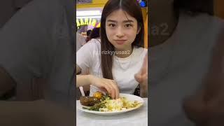 cewek Jepang makan pake tangan menolak lupa  #cewekjepang #cewekcantik #wibu #fypシ