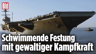 Nuklearantrieb 12 Jahre Bauzeit USS Gerald R. Ford – modernster Flugzeugträger der Welt  Doku